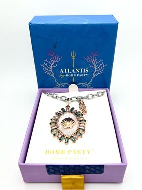 Bomb Party Princess of the Sea Pendant Necklace NWT